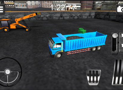 اسکرین شات بازی Heavy dump truck 3D parking 7
