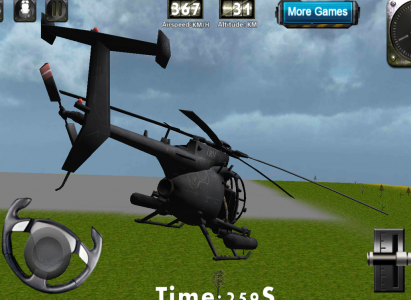 اسکرین شات بازی Helicopter 3D flight simulator 5