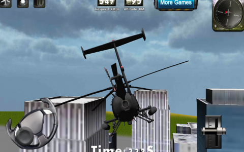 اسکرین شات بازی Helicopter 3D flight simulator 7