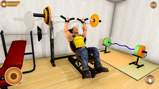 اسکرین شات بازی Idle Fitness Gym Workout Games 1