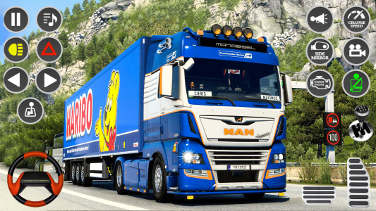اسکرین شات بازی Real Truck Parking Truck Drive 3