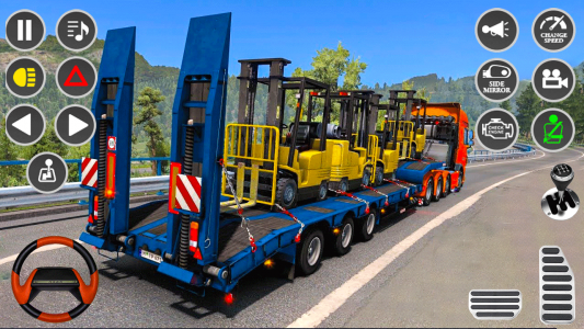 اسکرین شات بازی Off-road Euro Truck Driving 3D 5