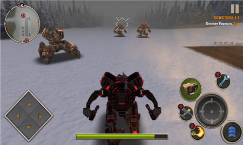 اسکرین شات بازی Mech Legion: Age of Robots 1