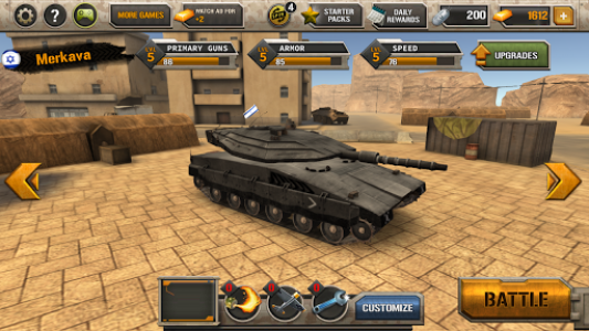 اسکرین شات بازی Modern Tank Force: War Hero 2