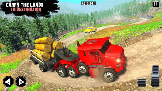 اسکرین شات بازی OffRoad Cargo Truck Simulator 8