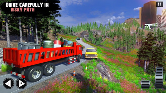 اسکرین شات بازی OffRoad Cargo Truck Simulator 4