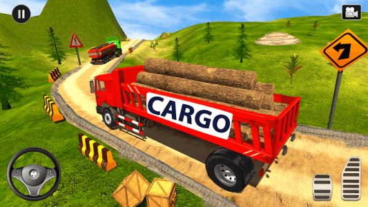 اسکرین شات بازی OffRoad Cargo Truck Simulator 3