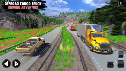 اسکرین شات بازی OffRoad Cargo Truck Simulator 5