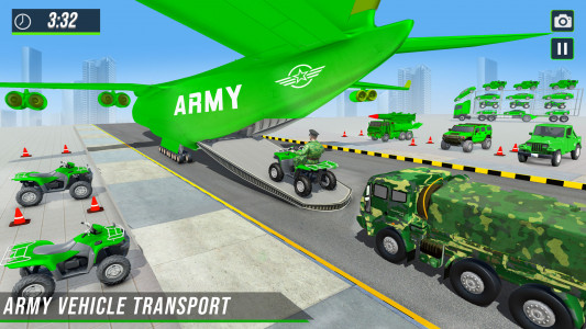 اسکرین شات بازی Army Transport Truck Wala Game 2
