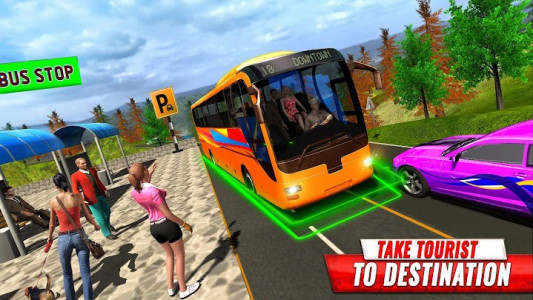 اسکرین شات بازی OffRoad Tourist Bus Games 1