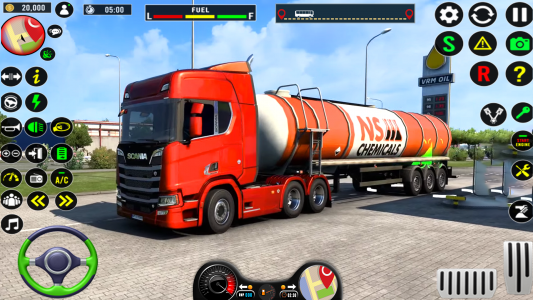 اسکرین شات بازی Oil Tanker 3D: Truck Simulator 1