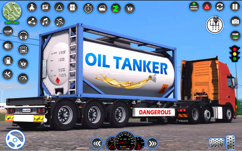 اسکرین شات بازی Oil Tanker 3D: Truck Simulator 3