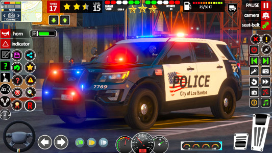 اسکرین شات برنامه Police Car - Driving School 3D 2