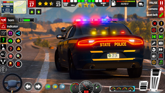 اسکرین شات برنامه Police Car - Driving School 3D 5