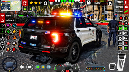 اسکرین شات برنامه Police Car - Driving School 3D 8