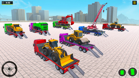 اسکرین شات بازی Construction Vehicle Transport 4