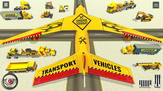 اسکرین شات بازی Construction Vehicle Transport 2