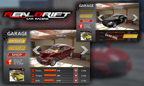 اسکرین شات بازی Real Drift Car Racers 3D 2