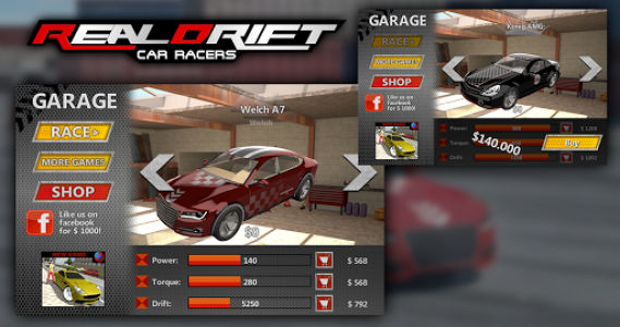 اسکرین شات بازی Real Drift Car Racers 3D 6