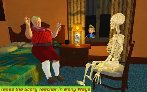 اسکرین شات بازی Scary School Teacher Games 3D: Hello Spooky 1