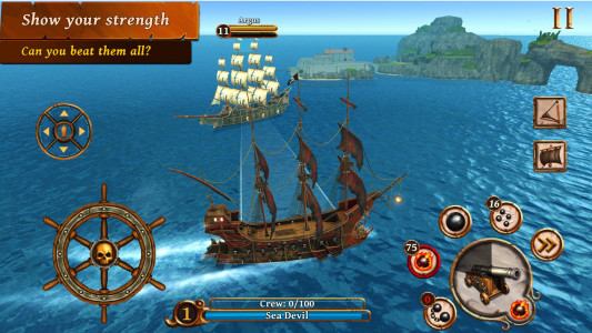 اسکرین شات بازی Ships of Battle Age of Pirates 3