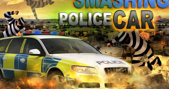 اسکرین شات بازی Smash Police Car - Outlaw Run 2