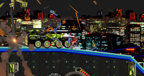 اسکرین شات بازی Smash Police Car - Outlaw Run 4