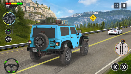 اسکرین شات بازی Offroad Jeep Driving Car Games 3