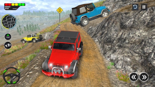 اسکرین شات بازی Offroad Jeep Driving Car Games 6