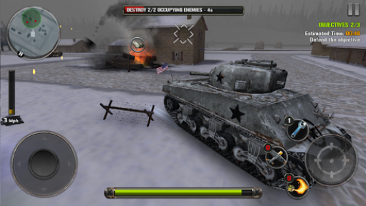 اسکرین شات بازی Tanks of Battle: World War 2 1