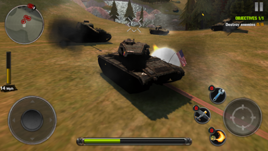 اسکرین شات بازی Tanks of Battle: World War 2 3