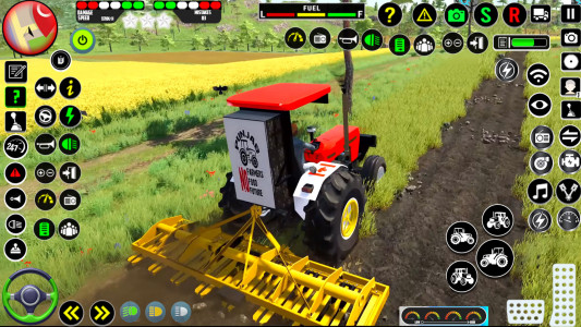 اسکرین شات برنامه Tractor Farming Real Simulator 4