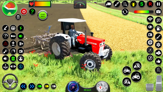 اسکرین شات برنامه Tractor Farming Real Simulator 2