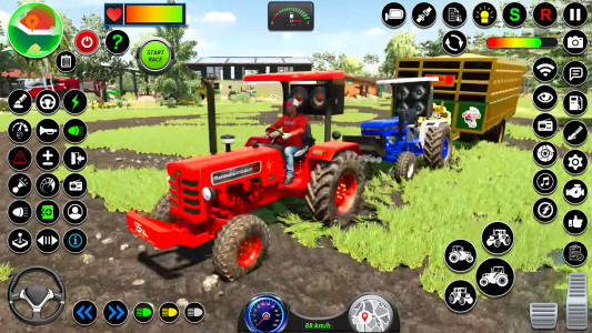 اسکرین شات برنامه Tractor Farming Real Simulator 3