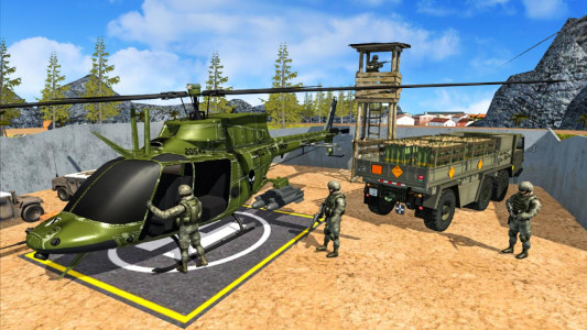 اسکرین شات برنامه US Army Military Truck Driving 7