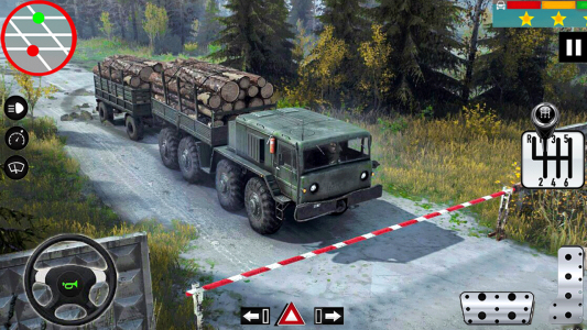 اسکرین شات برنامه US Army Military Truck Driving 5