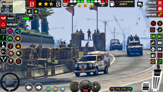 اسکرین شات 2 برنامه US Army Military Truck Driving
