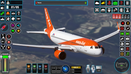 اسکرین شات بازی Airplane Games Simulator 2023 4
