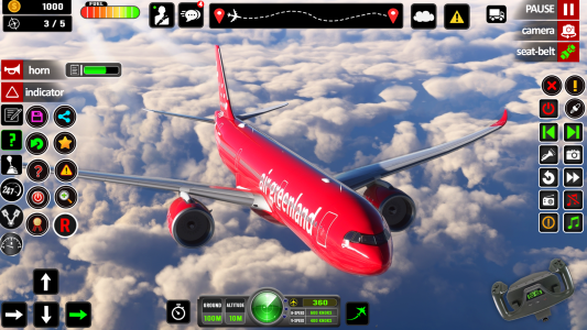 اسکرین شات 1 بازی Airplane Games Simulator 2023