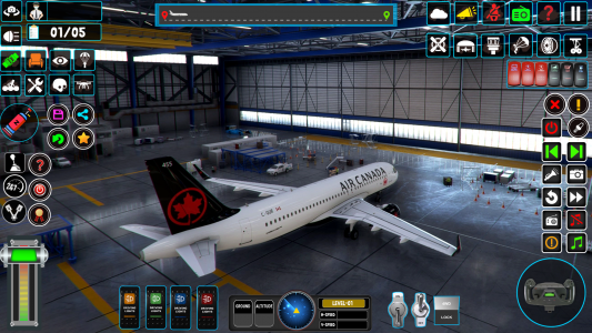 اسکرین شات بازی Airplane Games Simulator 2023 8