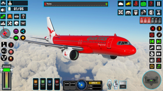 اسکرین شات بازی Airplane Games Simulator 2023 6