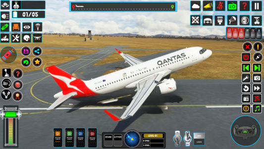 اسکرین شات بازی Airplane Games Simulator 2023 3