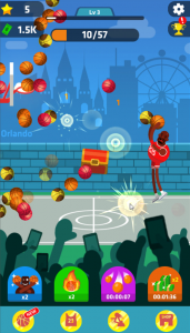 اسکرین شات بازی Idle Dunk Masters 2