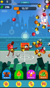 اسکرین شات بازی Idle Dunk Masters 4