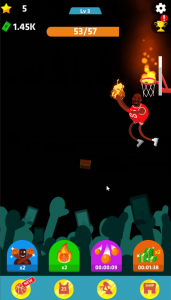 اسکرین شات بازی Idle Dunk Masters 3