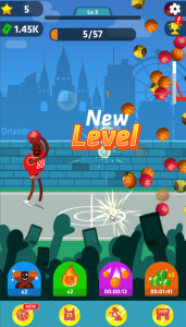 اسکرین شات بازی Idle Dunk Masters 1