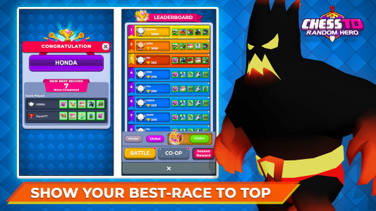 اسکرین شات 8 بازی Chess TD - Random Hero