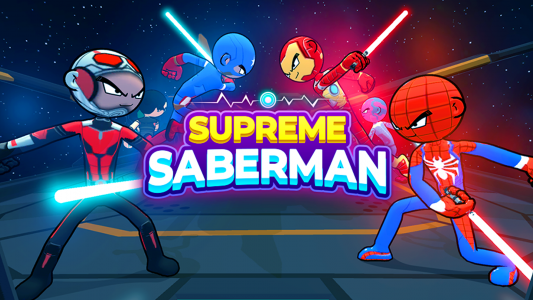 اسکرین شات بازی Supreme Saberman: Stickman 1