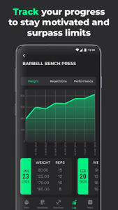 اسکرین شات 8 برنامه ProFit: Workout Planner