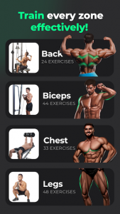 اسکرین شات برنامه ProFit: Workout Planner 3